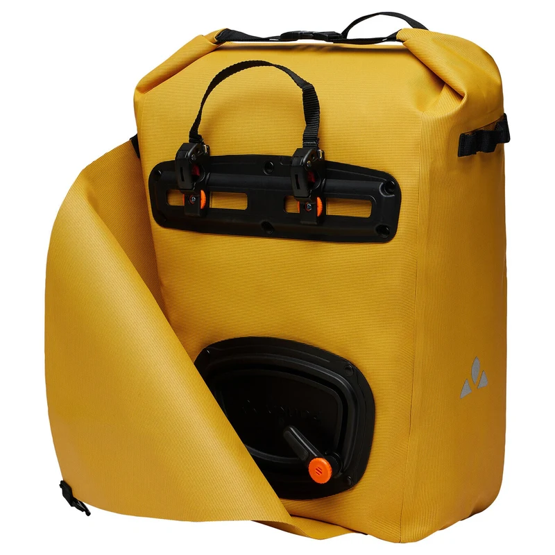 Vaude Proof Transformer 2in1 - Bolsa para bicicleta/Mochila para bicicleta 13.3" (burnt yellow)