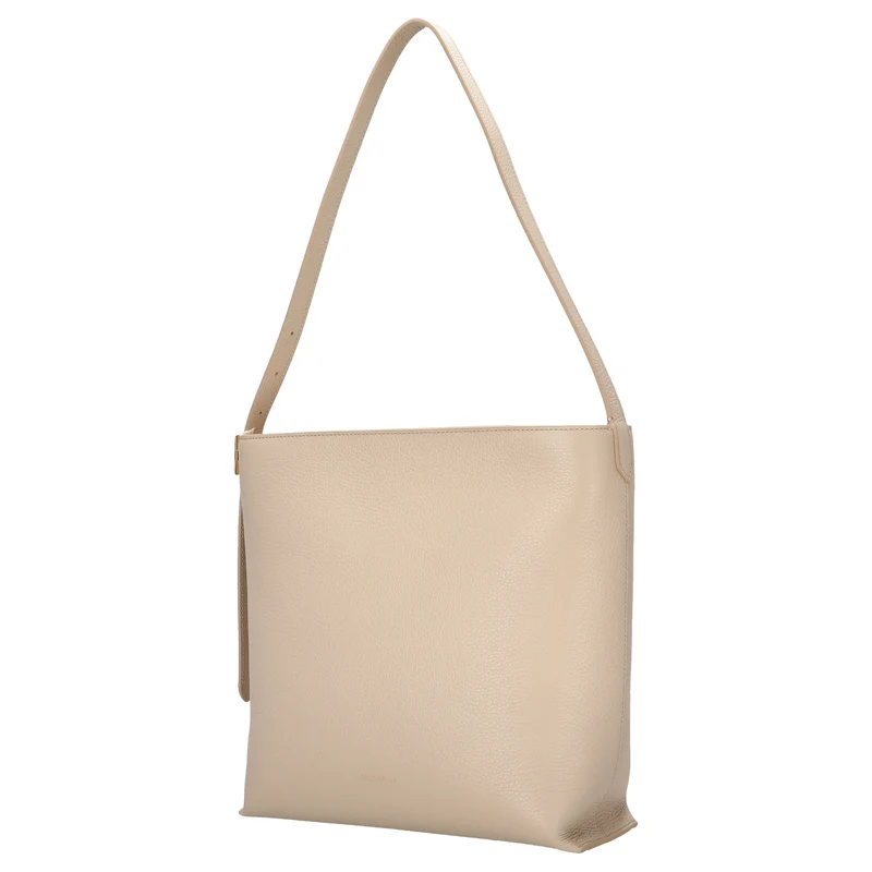 Coccinelle C-Me Lock - Bolso de hombro 30.5 cm (sandshell)