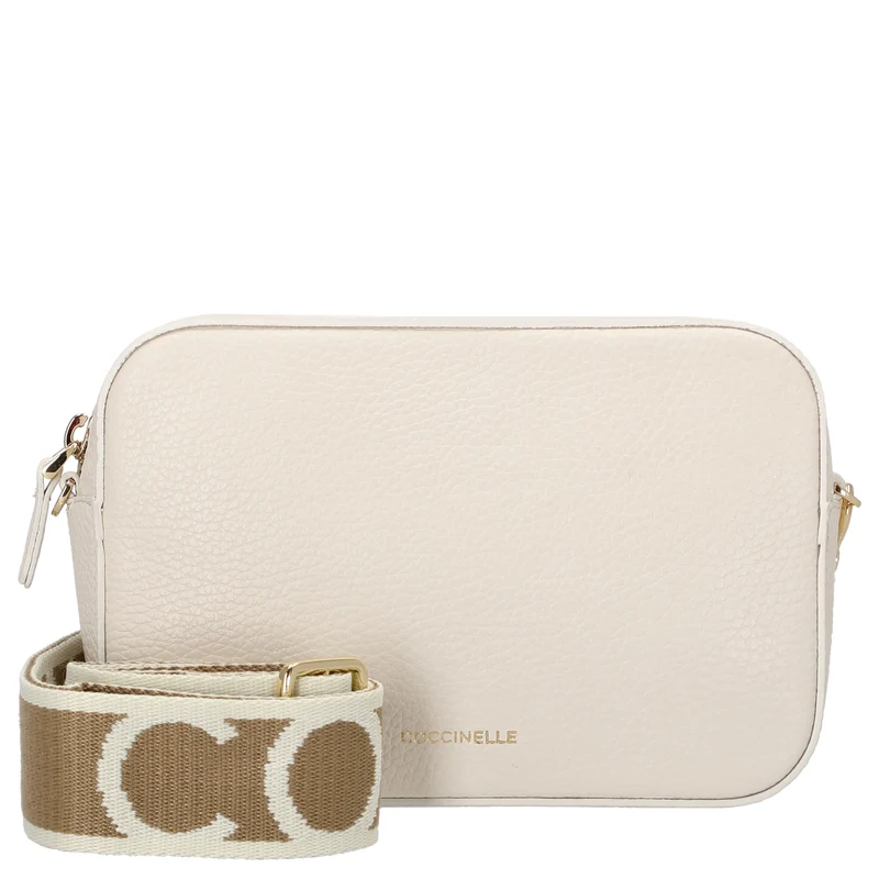 Coccinelle Tebe - Bolso bandolera S 19 cm (pearl)