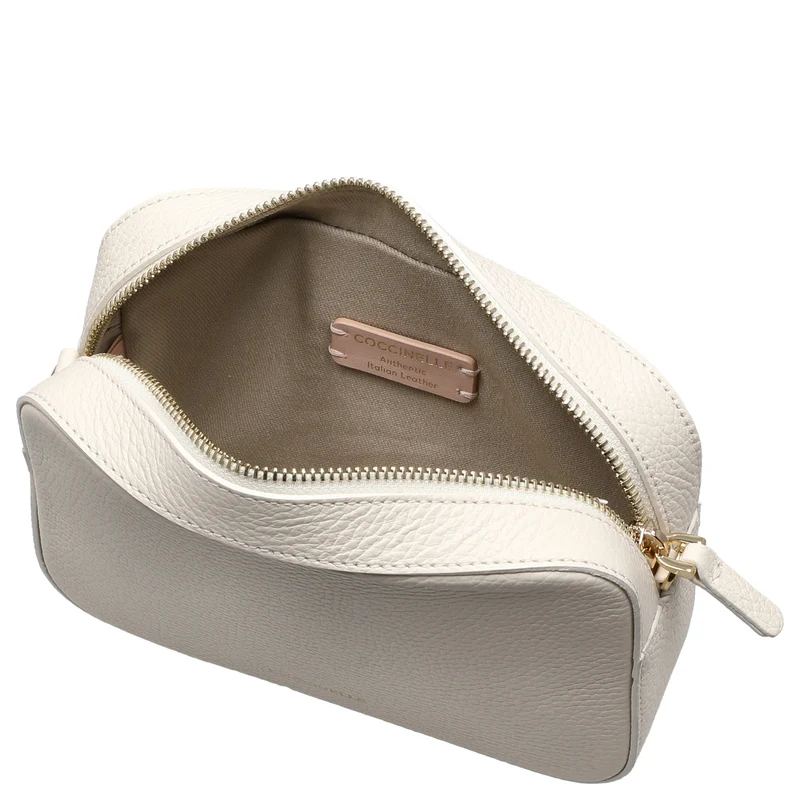 Coccinelle Tebe - Bolso bandolera S 19 cm (pearl)