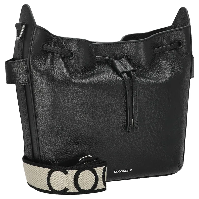 Coccinelle Gretel Ribbon - Bolso de mano 25 cm (noir)