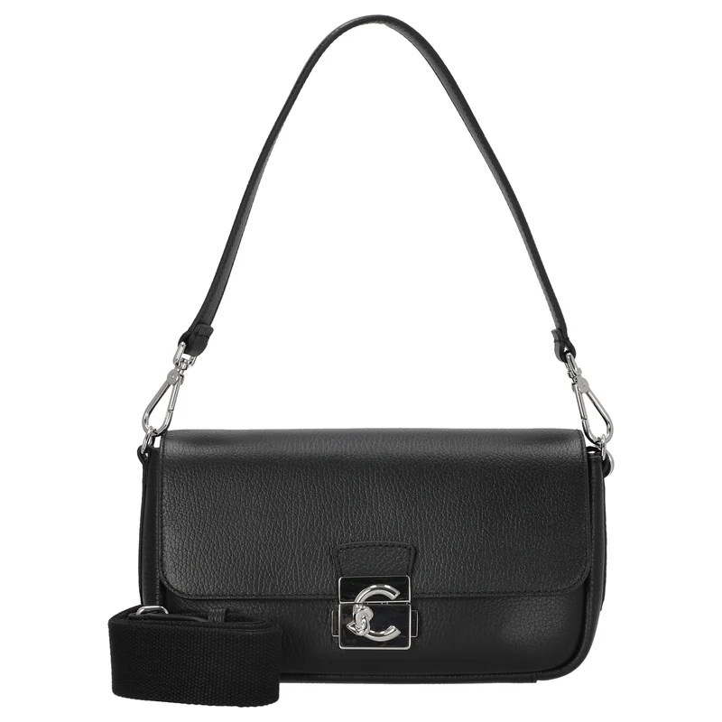 Coccinelle C-Me Lock - Bolso de mano 24 cm (noir)