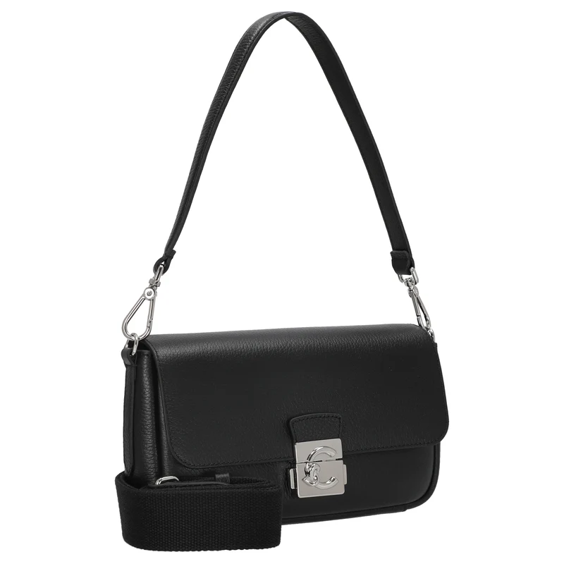 Coccinelle C-Me Lock - Bolso de mano 24 cm (noir)