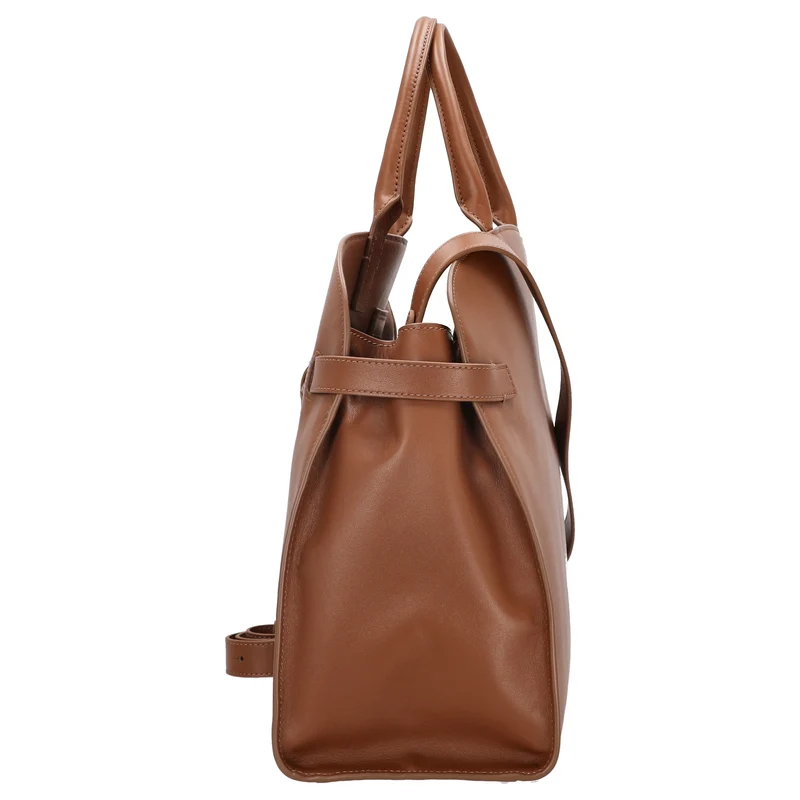 Coccinelle Sabine - Bolso de mano 43 cm (cognac)