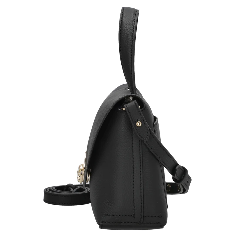 Coccinelle Nikla - Bolso de mano 26 cm (noir/cognac)