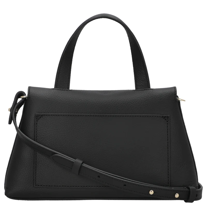 Coccinelle Nikla - Bolso de mano 26 cm (noir/cognac)