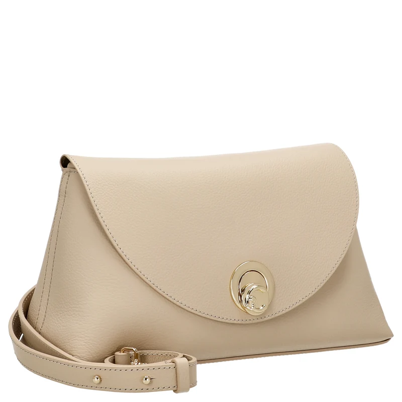 Coccinelle Nikla - Bolso de hombro 30 cm (sandshe/seagras)