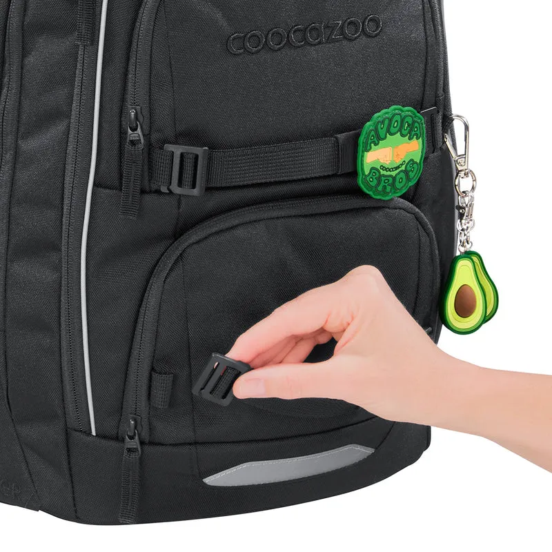 Coocazoo Porter - Mochila escolar 44 cm (Black Coal)