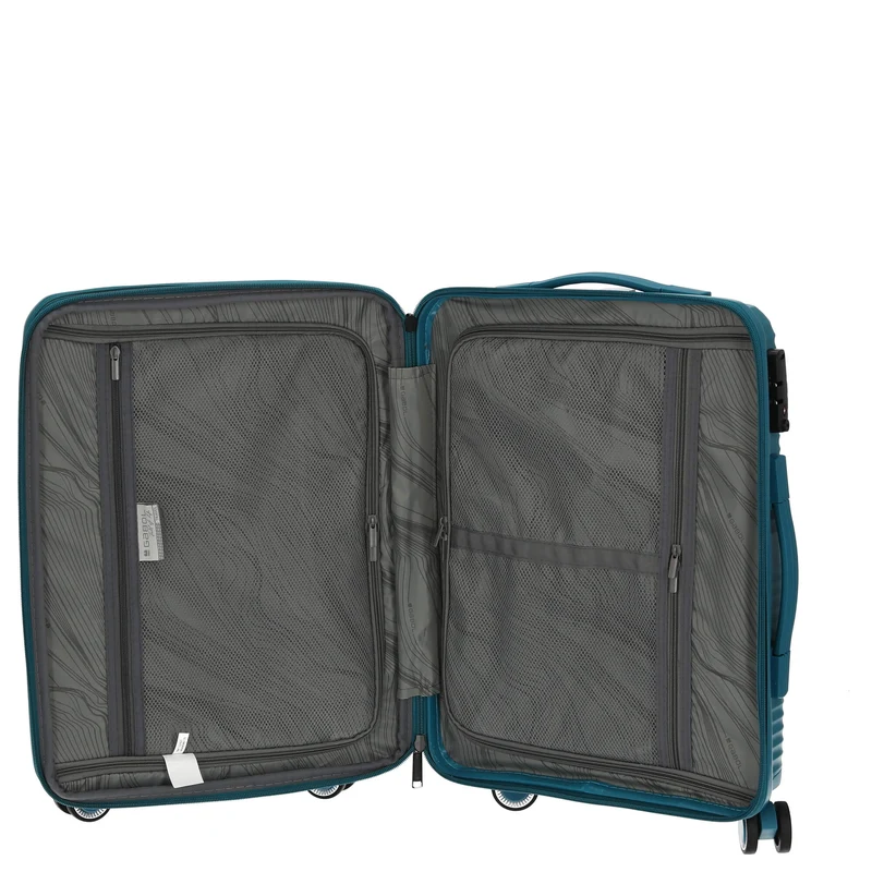 Gabol Akane - Trolley de cabina con 4 ruedas 54 cm (turquoise)