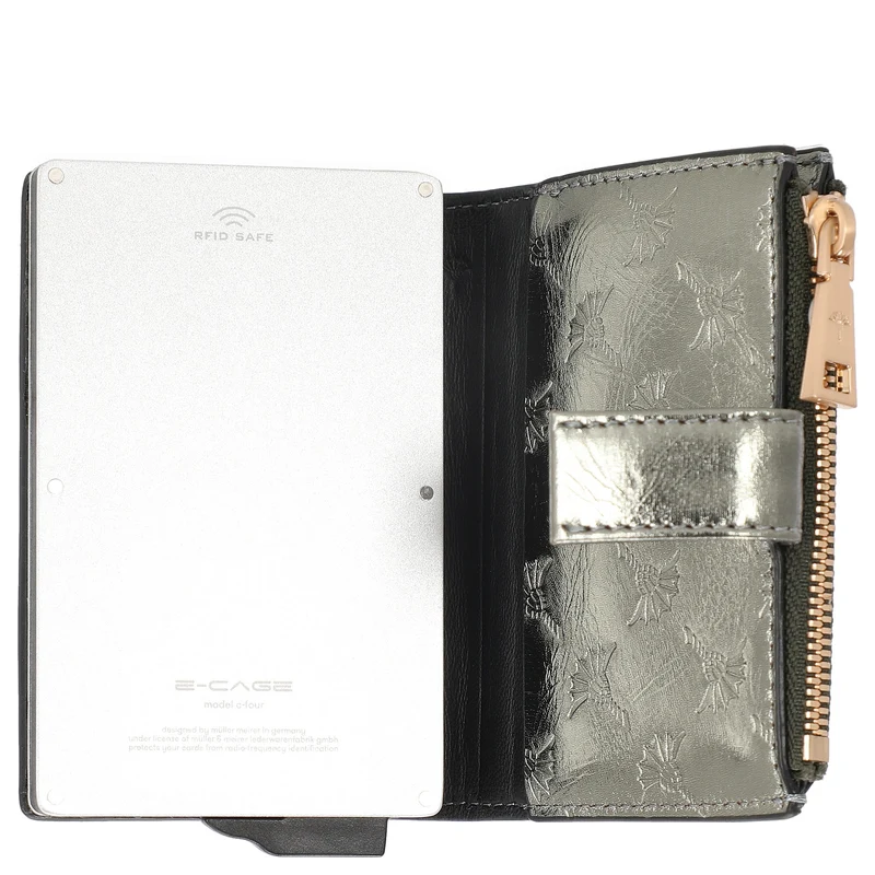 Joop Metallico C-Four - Cartera 10.5 cm (burnt olive)