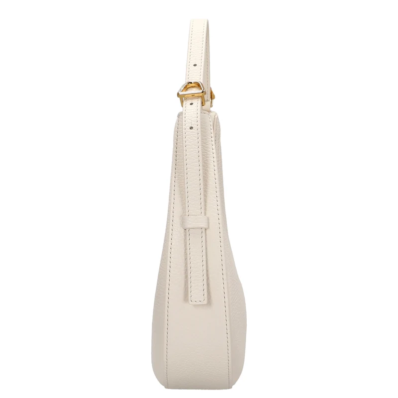 Coccinelle Whisper - Bolso de hombro 23.5 cm (pearl)
