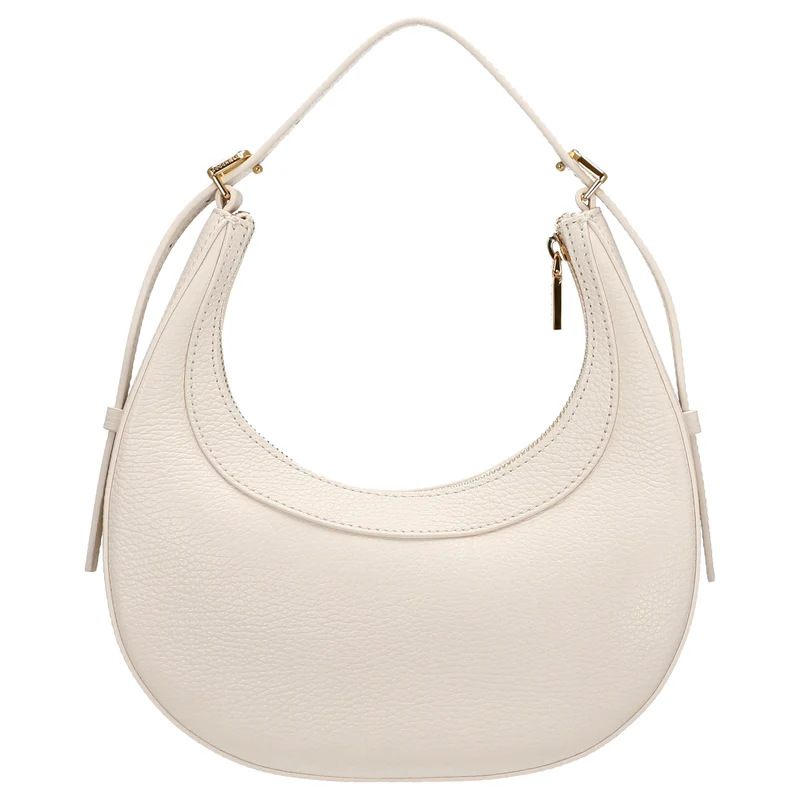 Coccinelle Whisper - Bolso de hombro 23.5 cm (pearl)