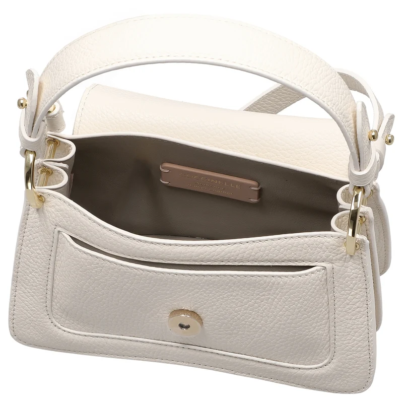 Coccinelle C-Me Mini - Bolso bandolera 21 cm (pearl)