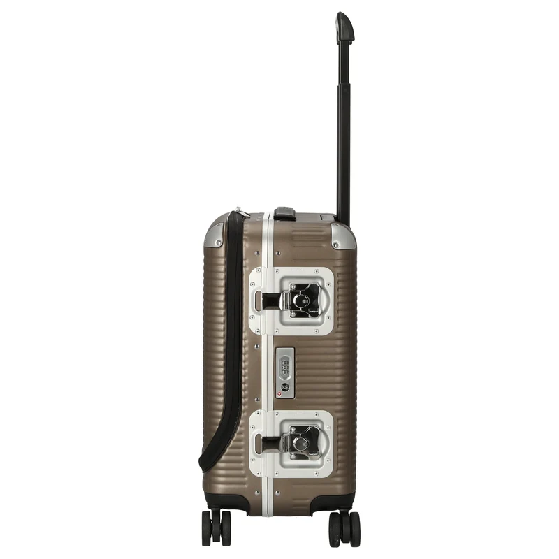 FPM Milano Bank Light Spinner 53 front pocket - Maleta de cabina con 4 ruedas 53 cm (matt almond)