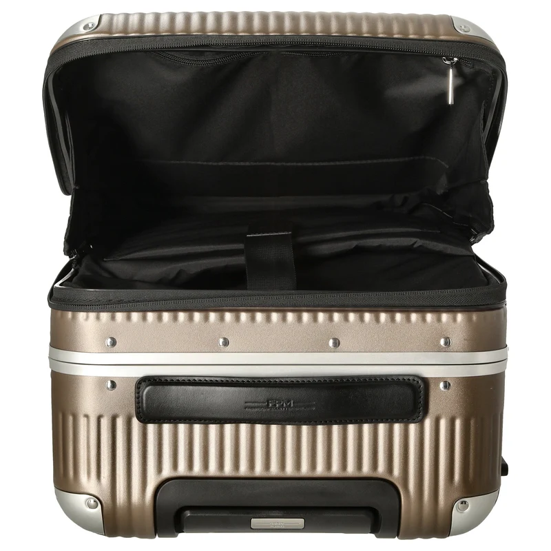 FPM Milano Bank Light Spinner 53 front pocket - Maleta de cabina con 4 ruedas 53 cm (matt almond)