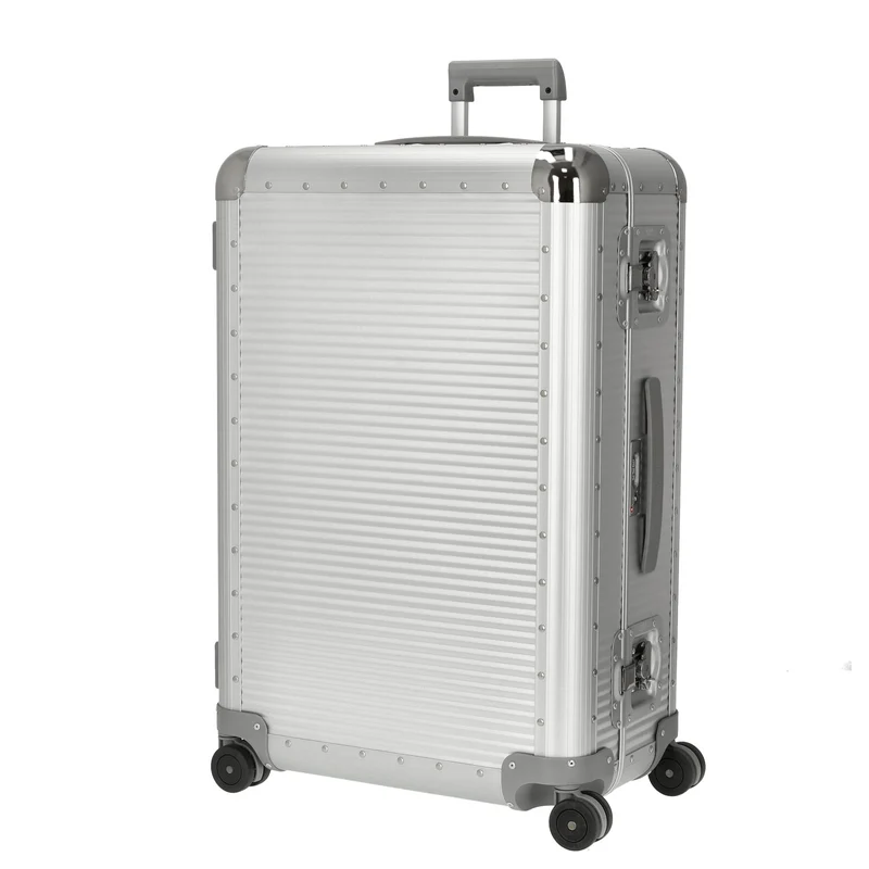 FPM Milano Bank S aluminum Spinner 76 - Trolley de 4 ruedas 75 cm (moonlight silver)