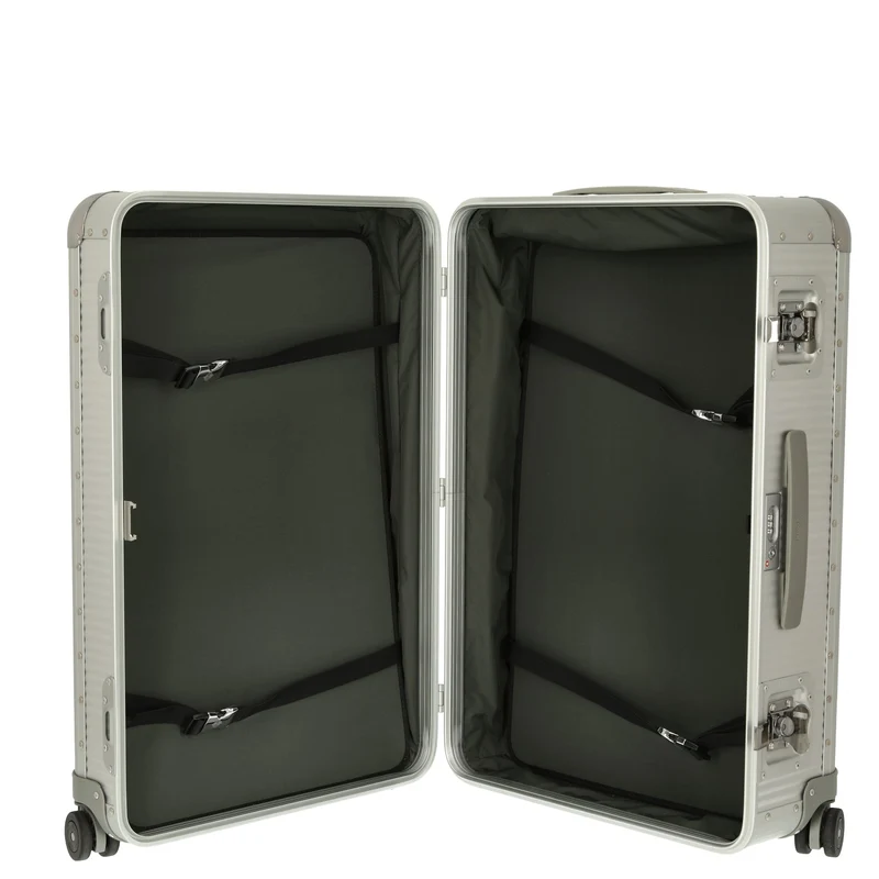 FPM Milano Bank S aluminum Spinner 76 - Trolley de 4 ruedas 75 cm (moonlight silver)
