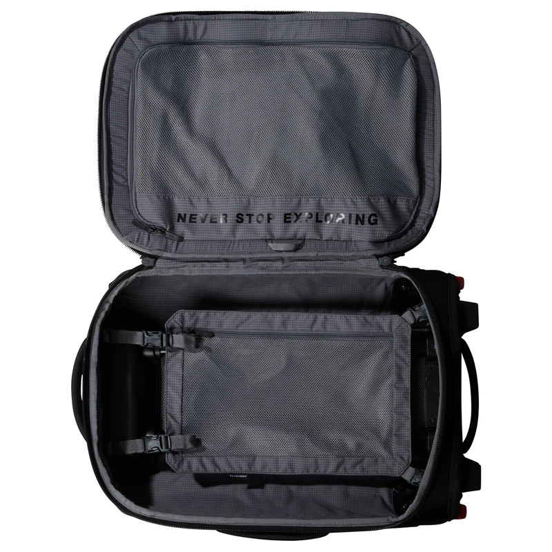 The North Face Base Camp Rolling Thunder 22 - Bolsa de viaje con ruedas 56 cm (tnf black-tnf white)