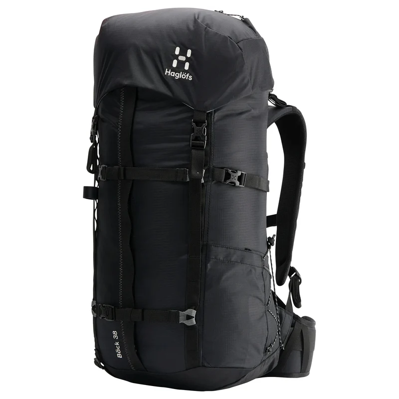 Haglöfs Bäck 38 - Mochila de senderismo 57 cm (true black)