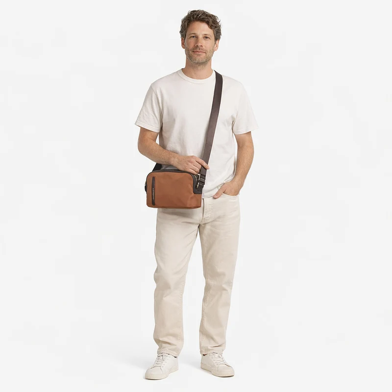 Mandarina Duck Hunter - Bolso bandolera 23 cm (pecan nut)