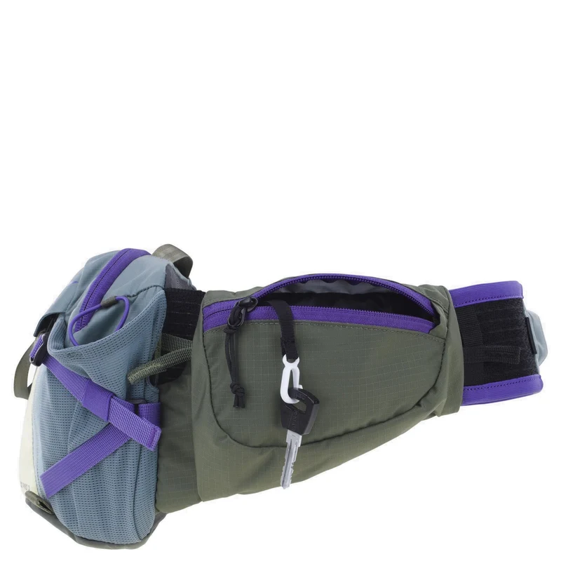Evoc Hip Pack 3 - Riñonera 28 cm (steel/violet/dark olive)