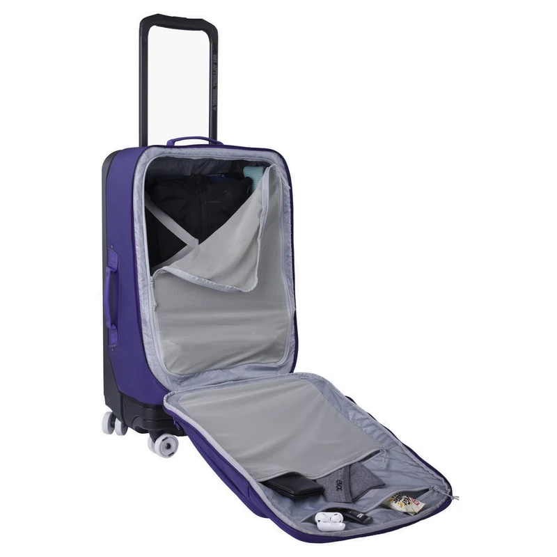 Evoc 4-Wheel Trolley 100 - Trolley de 4 ruedas L 73 cm (violet-black)