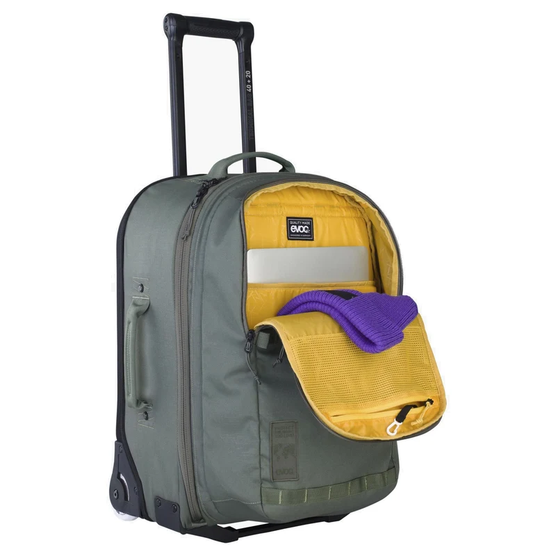 Evoc Terminal Bag 40+20 - Bolsa de viaje con ruedas 54 cm (dark olive)