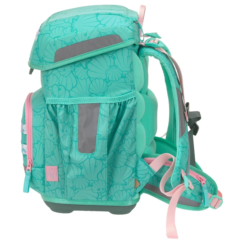 Lässig School Set Light Unique - Set de mochila escolar 6tlg. 960g (seashell turqouise)