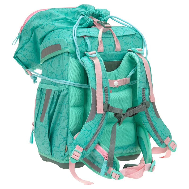 Lässig School Set Light Unique - Set de mochila escolar 6tlg. 960g (seashell turqouise)