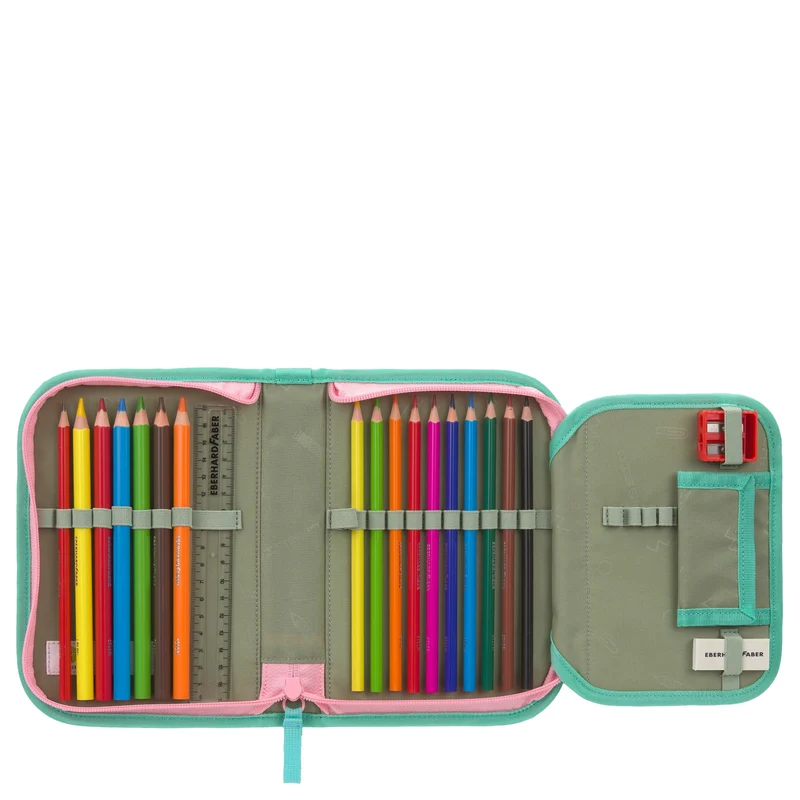 Lässig School Set Light Unique - Set de mochila escolar 6tlg. 960g (seashell turqouise)