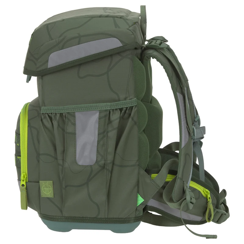 Lässig School Set Light Unique - Set de mochila escolar 6 piezas 960g (jungle green)
