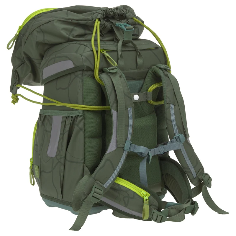 Lässig School Set Light Unique - Set de mochila escolar 6 piezas 960g (jungle green)