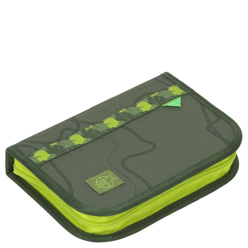 Lässig School Set Light Unique - Set de mochila escolar 6 piezas 960g (jungle green)