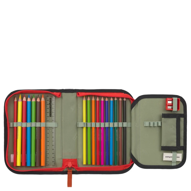 Lässig School Set Light Unique - Set de mochila escolar 6 piezas 960g (foodball deep blue)
