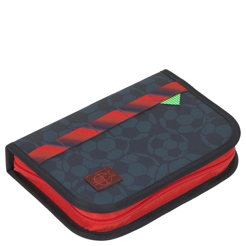 Lässig School Set Light Unique - Set de mochila escolar 6 piezas 960g (foodball deep blue)