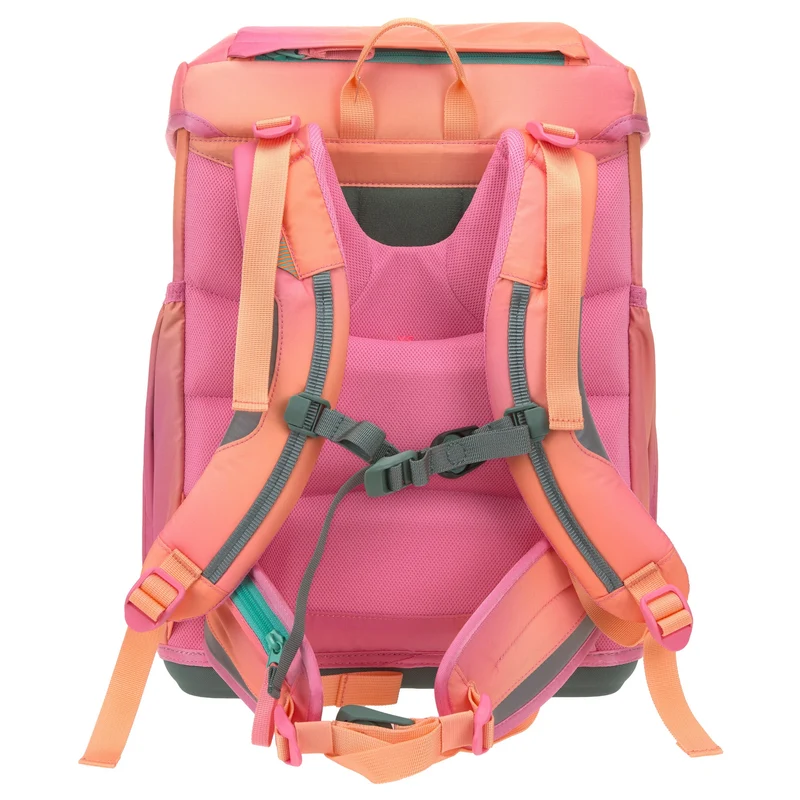 Lässig School Set Light Unique - Set de mochila escolar 6tlg. 960g (sunset pink)