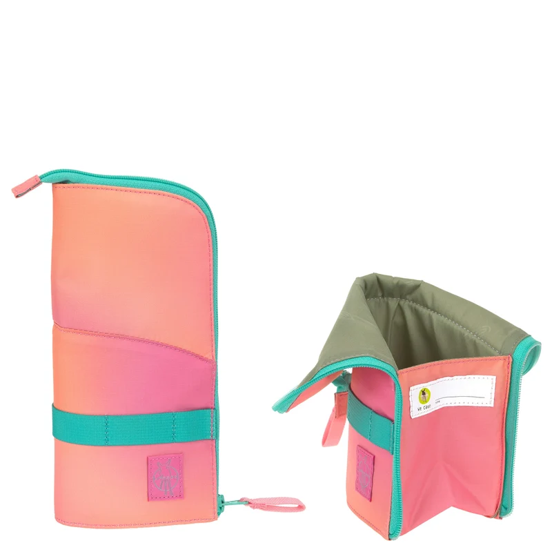 Lässig School Set Light Unique - Set de mochila escolar 6tlg. 960g (sunset pink)