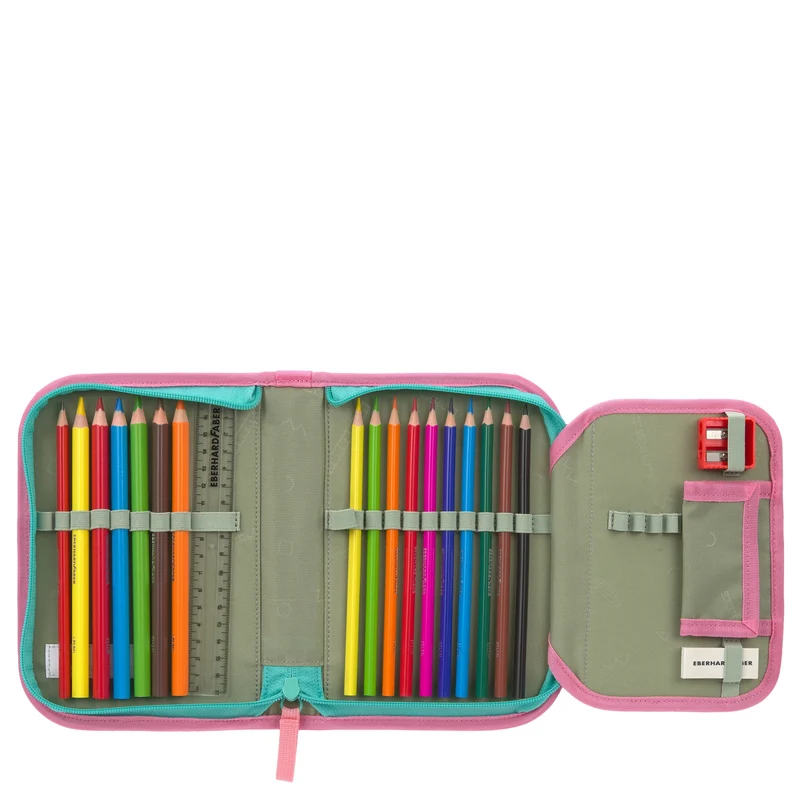 Lässig School Set Light Unique - Set de mochila escolar 6tlg. 960g (sunset pink)