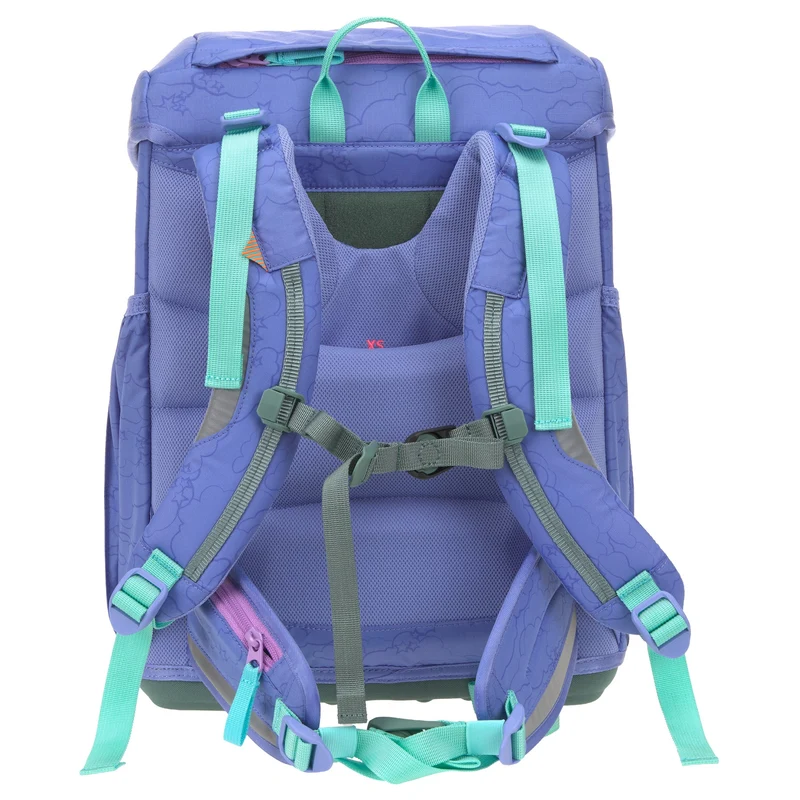 Lässig School Set Light Unique - Juego de mochila escolar 6 piezas 960g (cloud lilac)