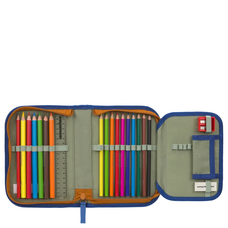 Lässig School Set Light Unique - Set de mochila escolar 6tlg. 960g (space blue)