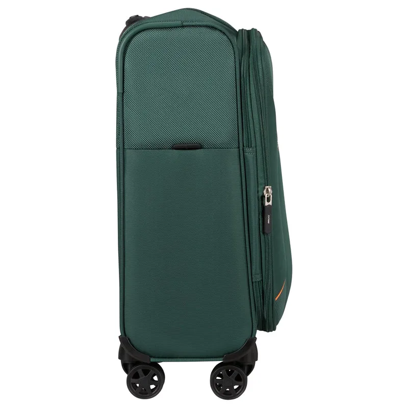 Samsonite Base Breeze - Trolley de cabina de 4 ruedas 55 cm expandible (dark green)