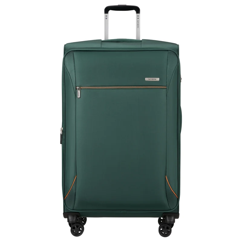 Samsonite Base Breeze - Trolley de 4 ruedas 78 cm expandible (dark green)