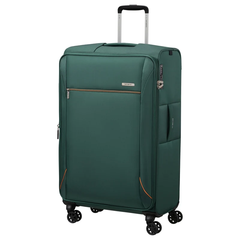 Samsonite Base Breeze - Trolley de 4 ruedas 78 cm expandible (dark green)