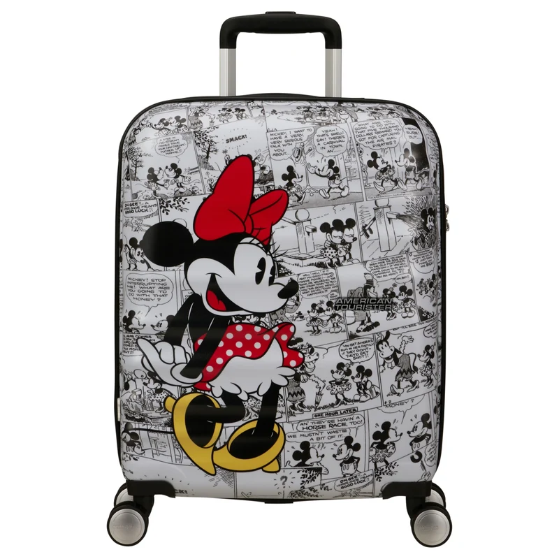 American Tourister Wavebreaker Disney - Trolley de cabina con 4 ruedas 55 cm (weiß)