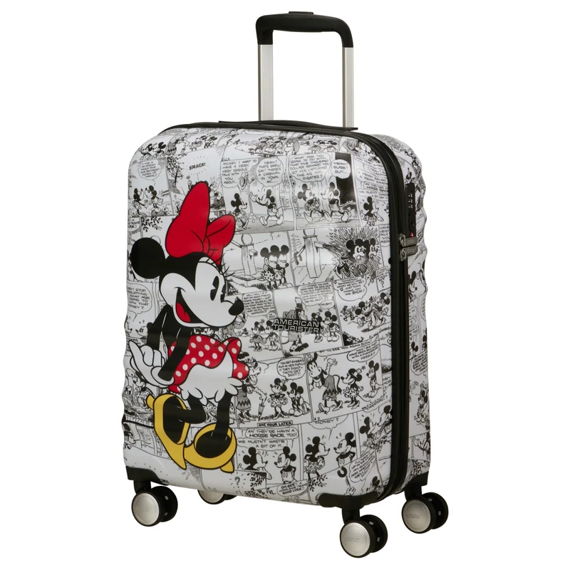 American Tourister Wavebreaker Disney - Trolley de cabina con 4 ruedas 55 cm (weiß)