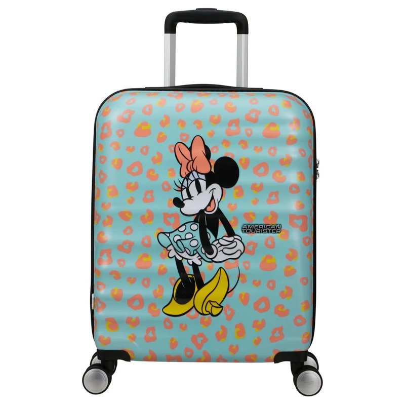 American Tourister Wavebreaker Disney - Trolley de cabina con 4 ruedas 55 cm (bunt/print)