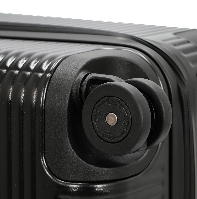 FPM Milano Bank Zip Deluxe Trunk on Wheels M - Trolley de 4 ruedas M 73 cm (eclipse black)