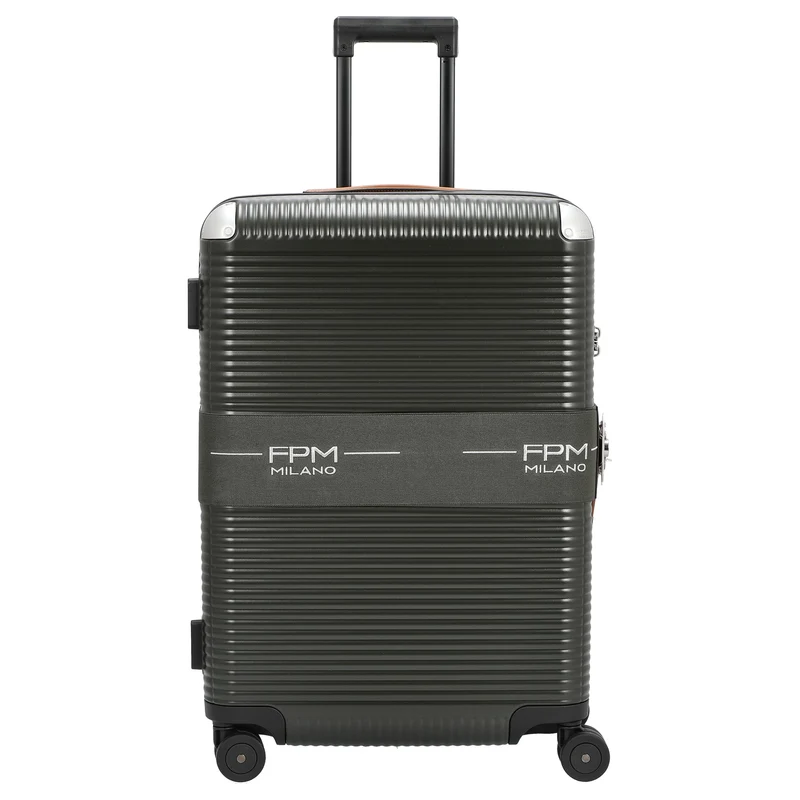 FPM Milano Bank Zip Deluxe Spinner 68 - Trolley de 4 ruedas M 68 cm (moss green)