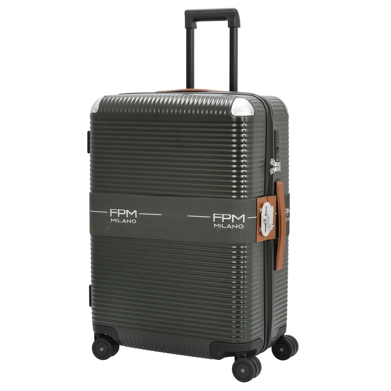 FPM Milano Bank Zip Deluxe Spinner 68 - Trolley de 4 ruedas M 68 cm (moss green)