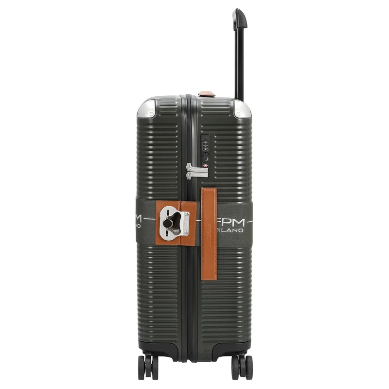 FPM Milano Bank Zip Deluxe Spinner 68 - Trolley de 4 ruedas M 68 cm (moss green)